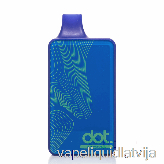 Dotmod Dot V2 10000 Vienreizējās Lietošanas Zilo Aveņu Vape šķidrums